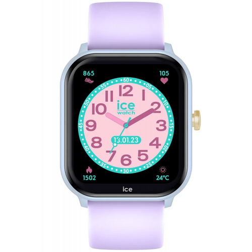 Ice-Watch 022800 Smartwatch für Kinder ICE Smart Two Hellblau/Lila