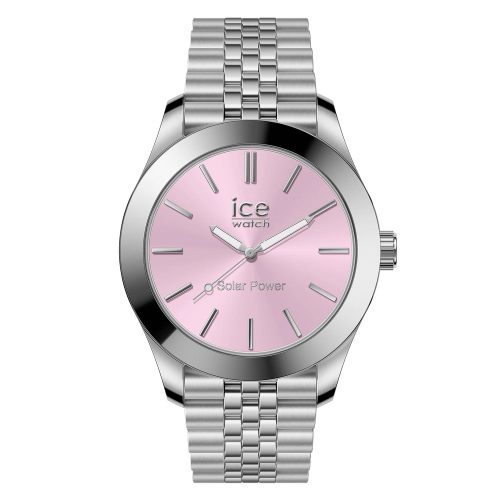 Ice-Watch 023790 Damenuhr ICE Steel Solar S Rosa