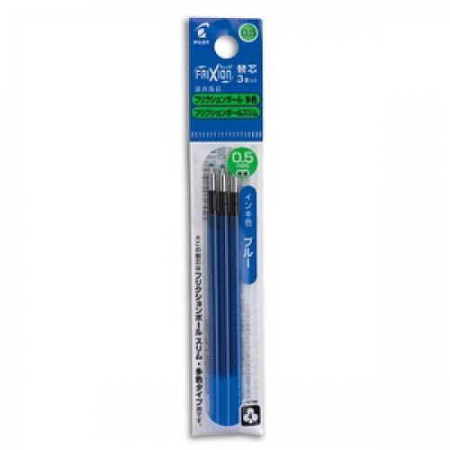 PILOT FriXion Ball 4 Tintenrollerminen blau 0,25 mm 3 St.