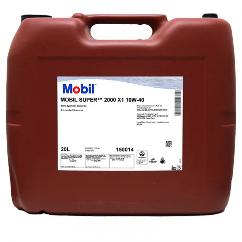 Mobil Super 2000 X1 10W-40 20 Liter