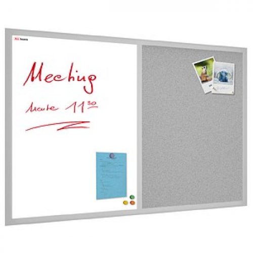 ALLboards Whiteboard-Pinnwand 60,0 x 40,0 cm Textil grau