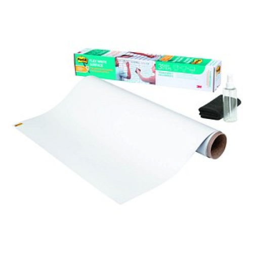 Post-it® selbstklebende Whiteboardfolie Flex Write Surface blanko 180,0 x 120,0 cm, 1 Rolle