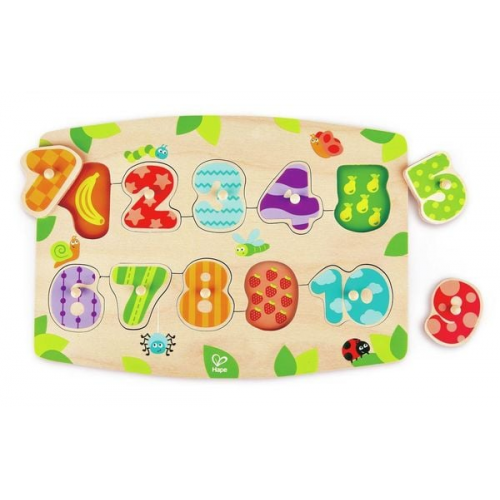 Hape - Zahlenpuzzle, 11 Teile