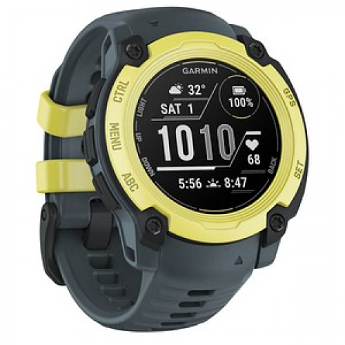 GARMIN Instinct E Twilight Smartwatch dunkelgrün, lime