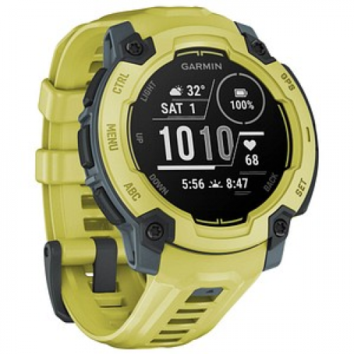 GARMIN Instinct E Smartwatch lime, dunkelgrün