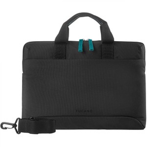 TUCANO Laptoptasche Smilza Kunststoff schwarz BSM1314-BK bis 35,6 cm (14 Zoll)