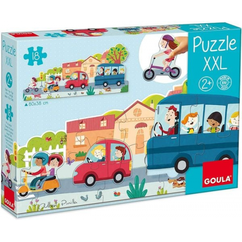 Goula - XXL-Puzzle Fahrzeuge