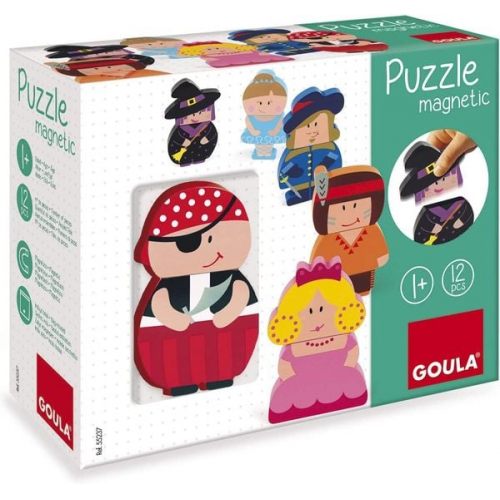 Goula - Magnetisches Puzzle Charaktere