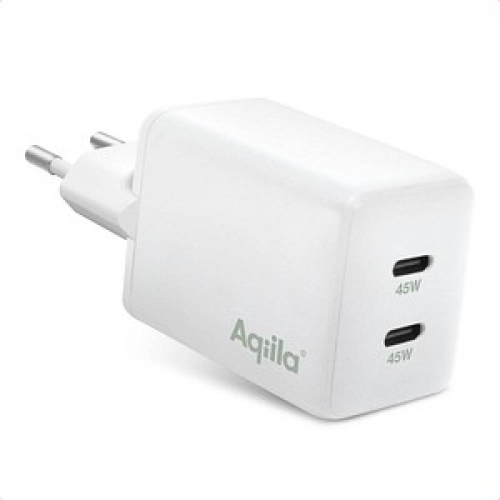 Aqiila® Chargebird W2 GaN-Ladeadapter weiß, 45 Watt