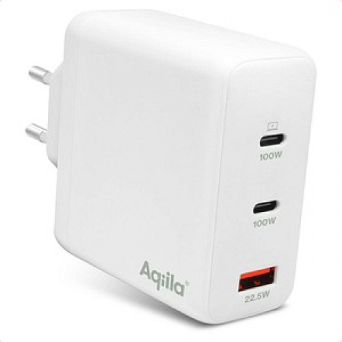 Aqiila® Chargebird W4 GaN-Ladeadapter weiß, 100 Watt