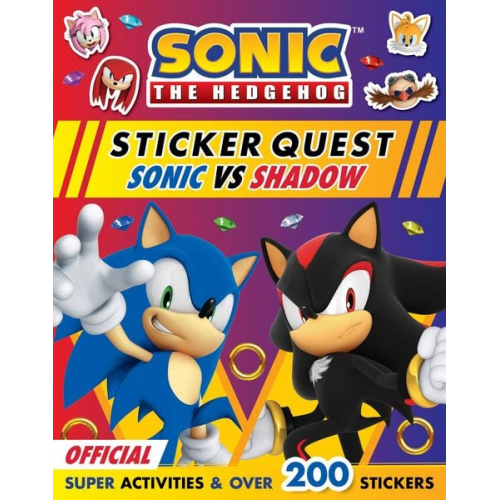 Sonic The Hedgehog - Sonic the Hedgehog Sticker Quest: Sonic vs Shadow