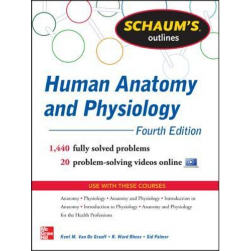 Kent van de Graaff R. Ward Rhees Sidney L. Palmer - Schaum's Outline of Human Anatomy and Physiology