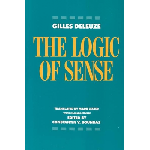 Gilles Deleuze - The Logic of Sense