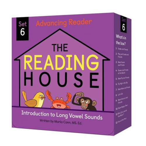 The Reading House - The Reading House Set 6: Introduction to Long Vowel Sounds