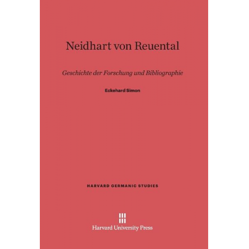 Eckehard Simon - Neidhart von Reuental