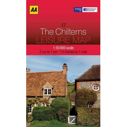 Aa Publishing - Leisure Map WK 17 The Chilterns