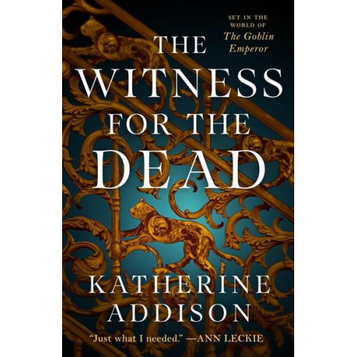 Katherine Addison - The Witness for the Dead