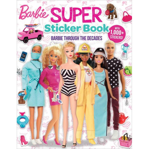 Marilyn Easton - Barbie: Super Sticker Book: Through the Decades