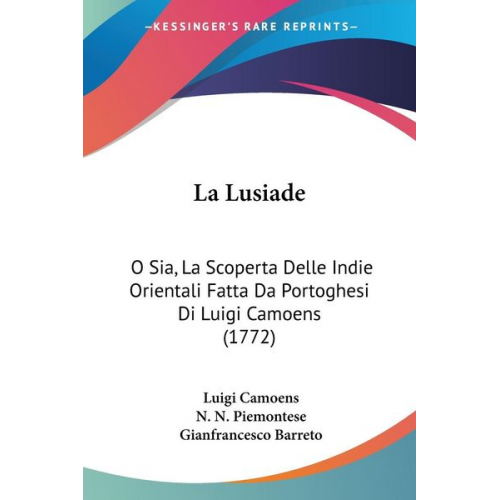 Luigi Camoens - La Lusiade