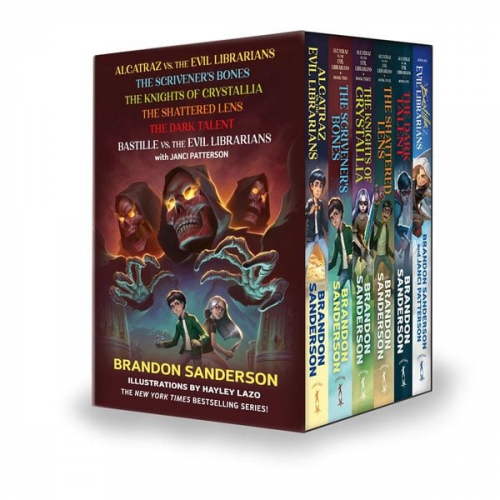 Brandon Sanderson - Alcatraz Versus the Evil Librarians Tpb Boxed Set: Books 1-6