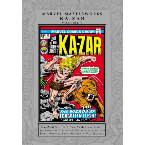 Doug Moench Marvel Various - Marvel Masterworks: Ka-Zar Vol. 4