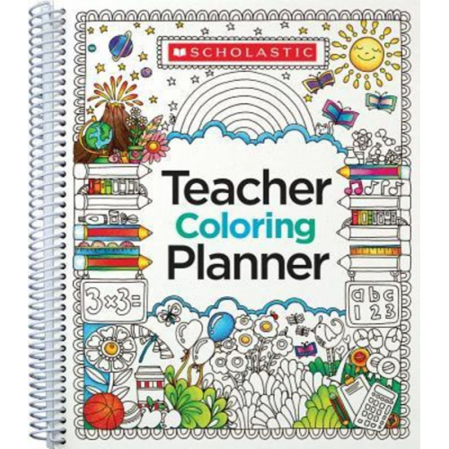 Scholastic Teaching Resources Scholastic - Teacher Coloring Planner