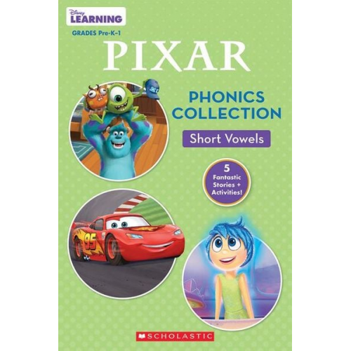 Scholastic - Disney Pixar Phonics Collection: Short Vowels (Disney Learning: Bind-Up)