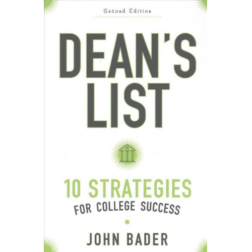 John Bader - Dean's List