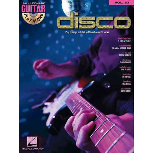 Available Not - Disco: Guitar Play-Along Volume 53 [With CD (Audio)]