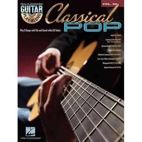 Hal Leonard Publishing Corporation (COR) - Classical Pop: Guitar Play-Along Volume 90 [With CD (Audio)]