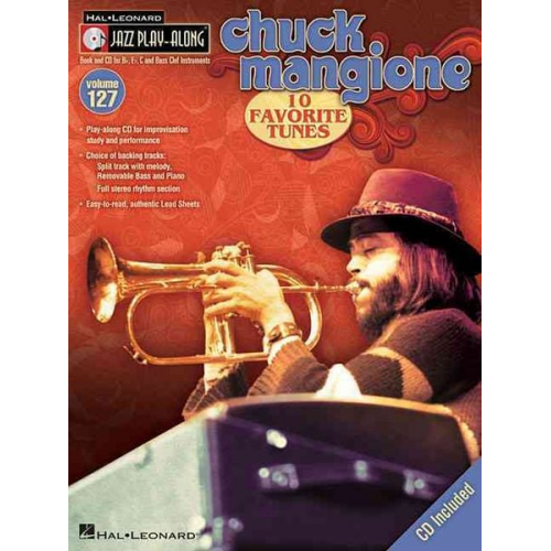 Chuck Mangione Jazz Play-Along Volume 127 Book/Online Audio