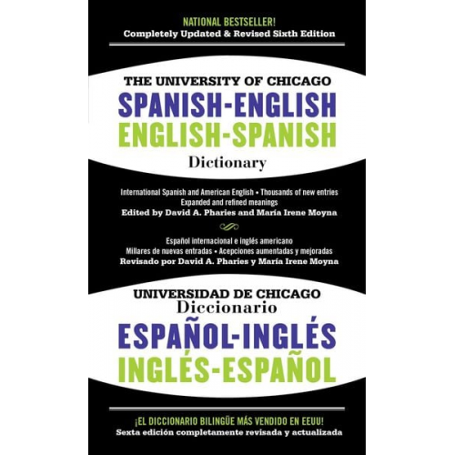 The University of Chicago Spanish-English Dictionary/Diccionario Universidad de Chicago Ingles-Espanol