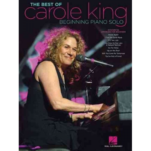 Carole (CRT) King - The Best of Carole King: Beginning Piano Solo