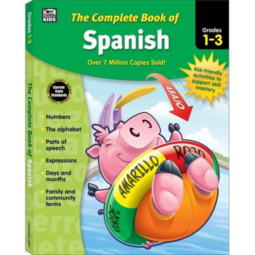 The Complete Book of Spanish, Grades 1 - 3