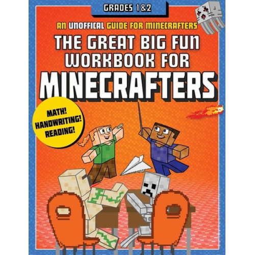 Sky Pony Press - The Great Big Fun Workbook for Minecrafters: Grades 1 & 2