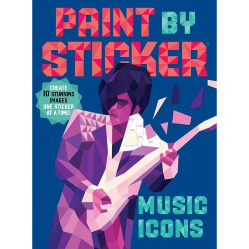 Workman Publishing - Paint by Sticker: Music Icons