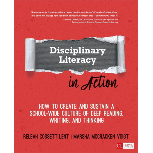 Releah Cossett Lent Marsha McCracken Voigt - Disciplinary Literacy in Action