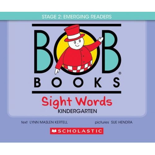 Lynn Maslen Kertell - Bob Books - Sight Words Kindergarten Hardcover Bind-Up Phonics, Ages 4 and Up, Kindergarten (Stage 2: Emerging Reader)