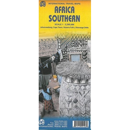 Southern Africa Travel Map