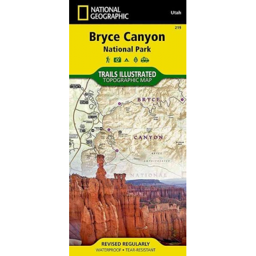 National Geographic Maps-Trails Illustrated - Bryce Canyon National Park Map