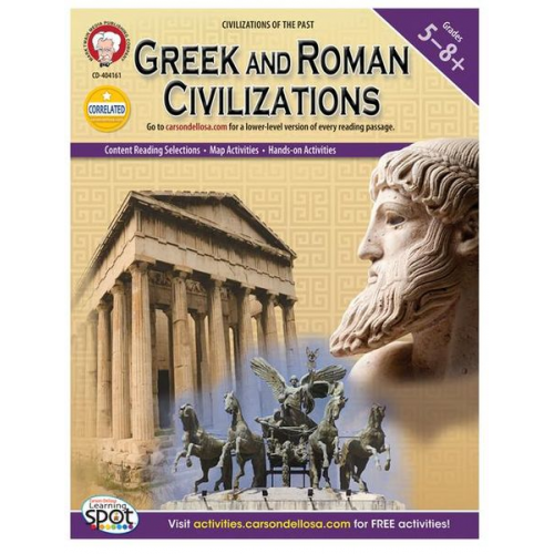 Heidi M. C. Dierckx - Greek and Roman Civilizations, Grades 5 - 8