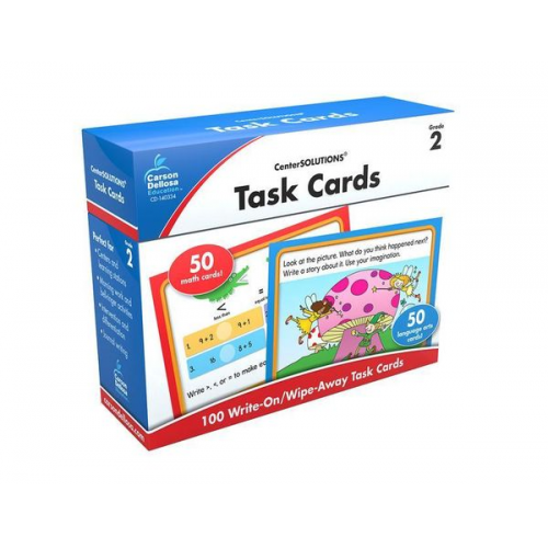 Task Cards Learning Cards, Grade 2