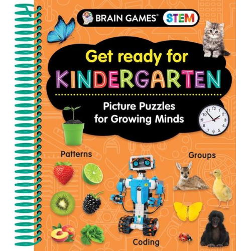 Publications International Ltd Brain Games - Brain Games Stem - Get Ready for Kindergarten