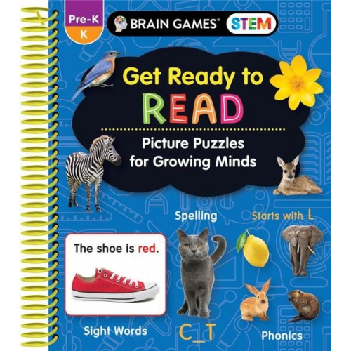 Publications International Ltd Brain Games - Brain Games Stem - Get Ready to Read