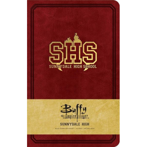 Insight Editions - Buffy the Vampire Slayer Sunnydale High Hardcover Ruled Journal