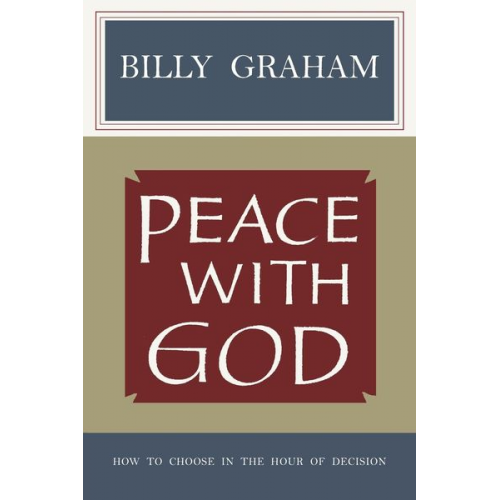 Billy Graham - Peace with God