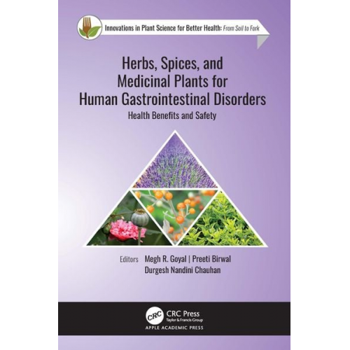 Herbs, Spices, and Medicinal Plants for Human Gastrointestinal Disorders