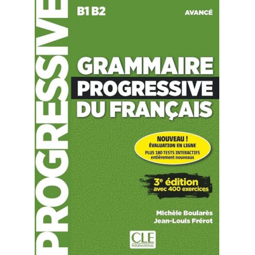 Michele Boulares - Grammaire progressive du francais - Niveau avance (B1/B2) + CD