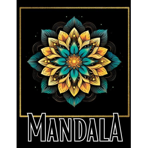 Lucy´s Schwarze Malbücher - Black Mandala- Das Malbuch