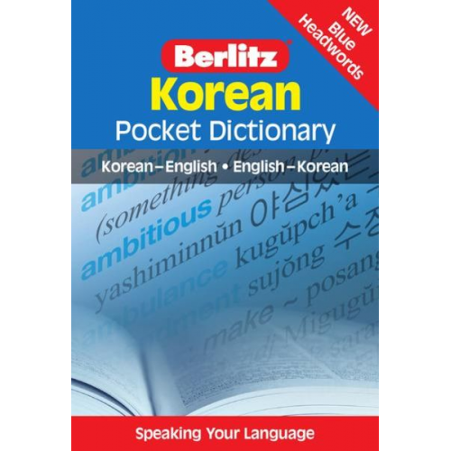 Berlitz Pocket Dictionary Korean